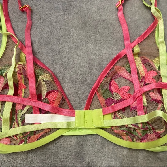 New! For love and lemons petunia underwire bra 24576 - Picture 13 of 14